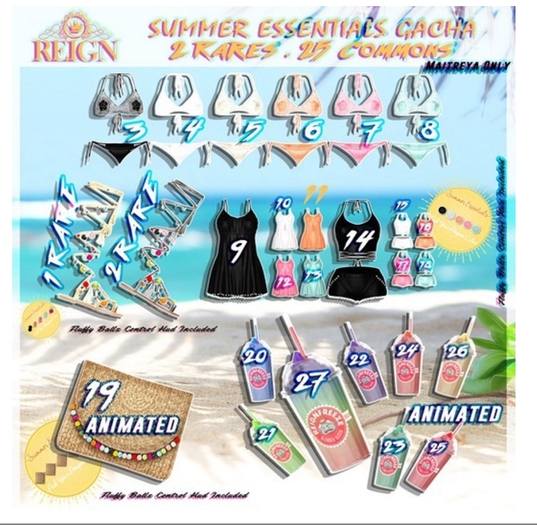 REIGN.- SUMMERTIME HAPPINESS SANDALS (MAITREYA)- #1 RARE