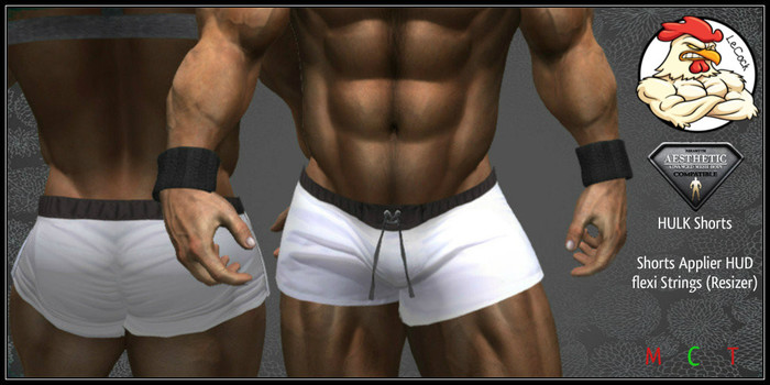 AESTHETIC Hulk Shorts