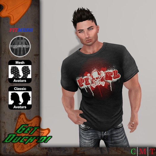 GD - Pixel Skull Shirt