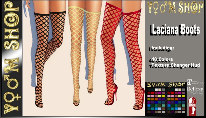 YM SHOP_Laciana Boots