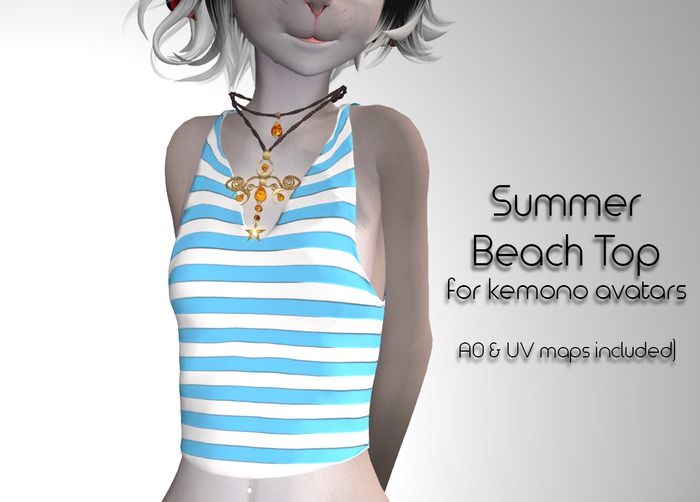 LMF Kemono Summer Beach Top