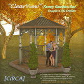 [CIRCA] Pkg - "ClearView" - Fancy Gazebo Set PG - Verde