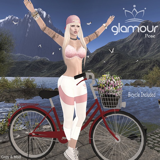 ::GR::Pose - Bicycle Female 01