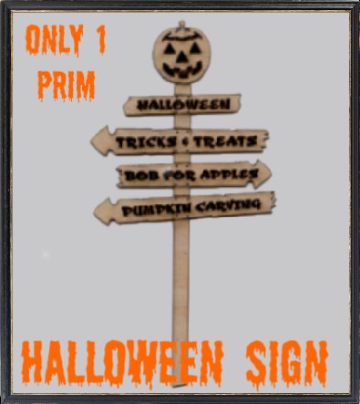 halloween sign