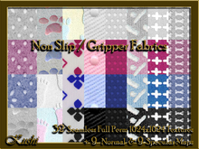 !Kushi! NonSlipGripperFabrics Textures -WEAR TO UNPACK