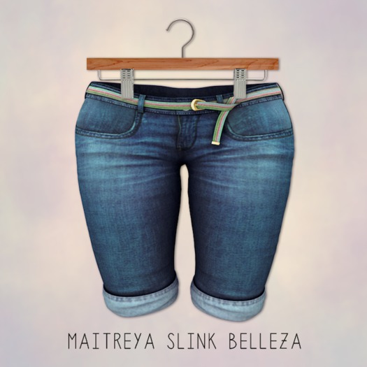 {MYNX} Bermuda Shorts - Blue