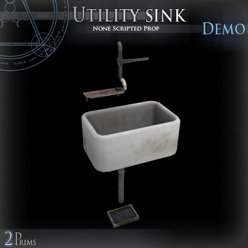 (Demo) Utility sink