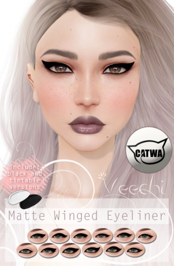 Veechi - Matte Winged Eyeliner [Catwa]