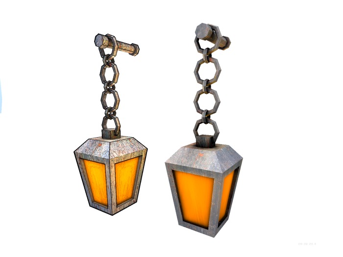[COMIX]Mesh Castle Wall Light #1 - COPY/MOD