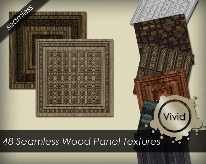 vivid - wood panel textures