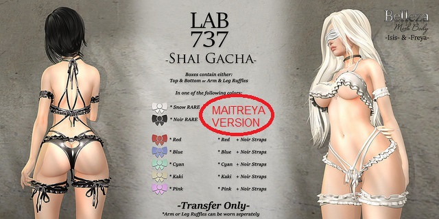 [LAB737] Inverse-Shai-LARA-Ruffles [red+bl]