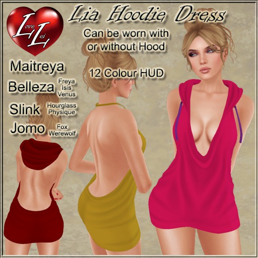 !:LL:! Lia Hoodie Dress Demo