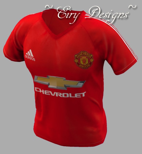 ~ED~ Man U Red Jersey