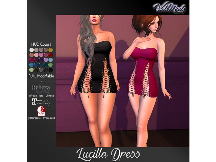 [WellMade] Lucilla Dress