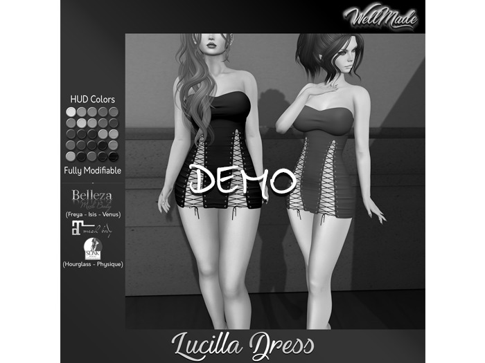 [WellMade] Lucilla Dress DEMO