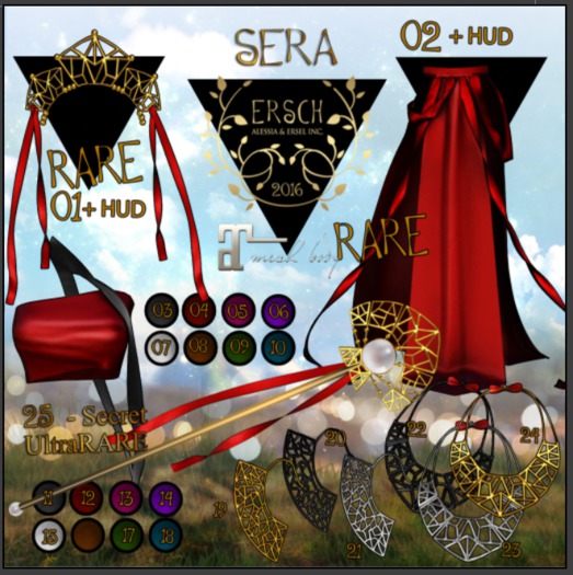 ERSCH - Sera Gacha Top 06 MAITREYA Violet