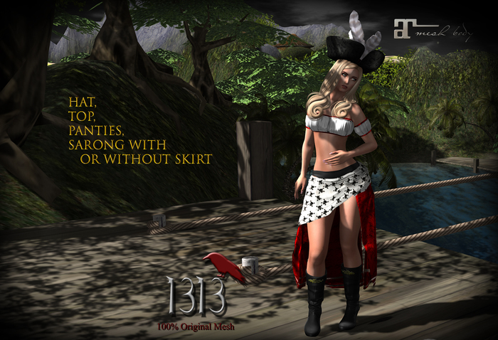 (*<*) 1313 Shiver Me Timbers - Red