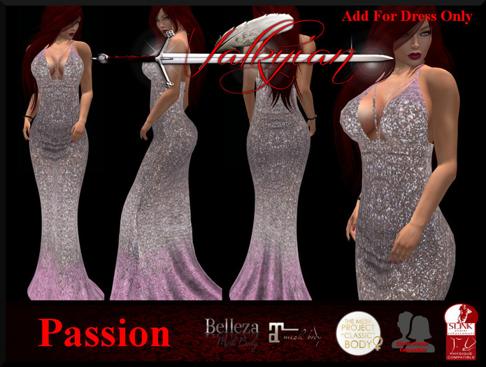 ~Valkyrian~Passion (Venetian Waltz) Gown (BOXED)