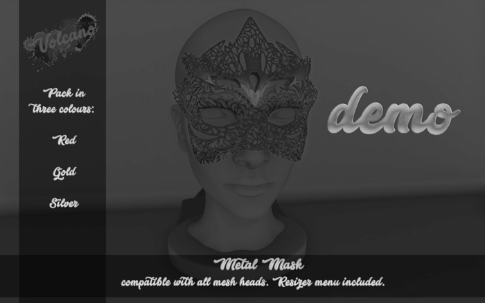 [Volcano] Metal Mask DEMO (box)