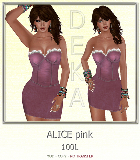 DEKA - ALICE pink