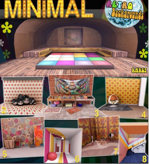 MINIMAL - Retro Backdrops *2*