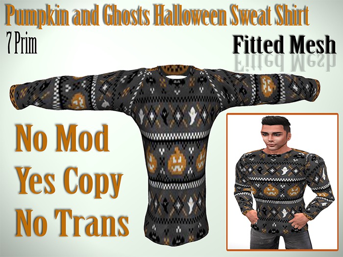 Halloween Male SweatShirtt