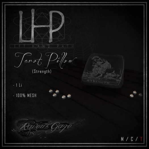 [LHP] Tarot Pillows - Strength