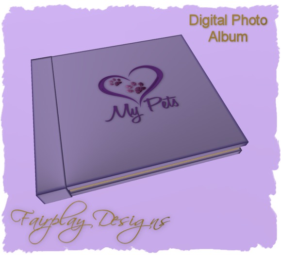~FDA~ Love My Pets Show & Share Album*TOUCH ME*
