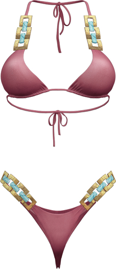 Blueberry - Adrianna Bikini - Maitreya, Belleza (All), Slink Physique Hourglass - ( Mesh ) - Pink
