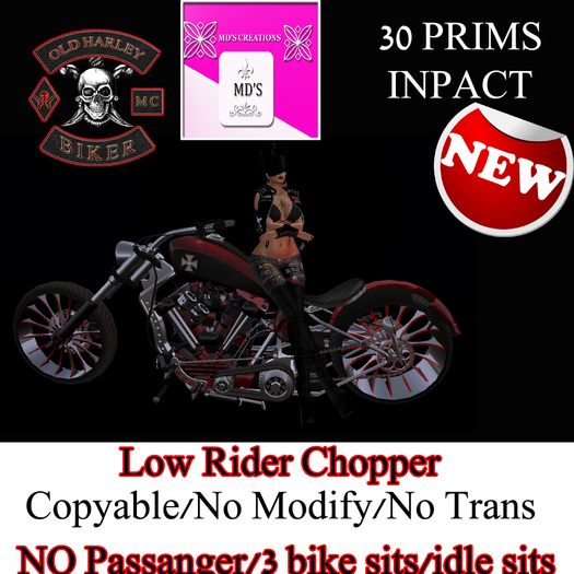 MD'S CREATIONS COSTOMS LOW RIDER BIKE