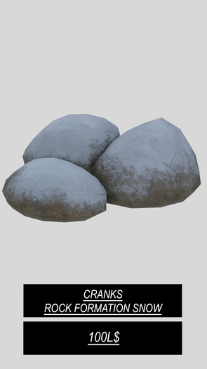 Cranks - rock formation (snow)
