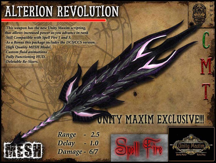 Alterion Revolution (Unity Maxim/Spellfire)
