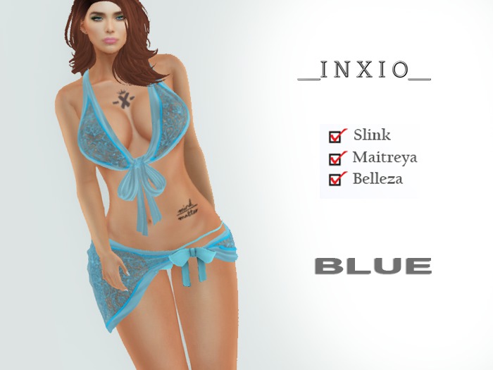 -X- Tied Lacey Blue *ADD ME*