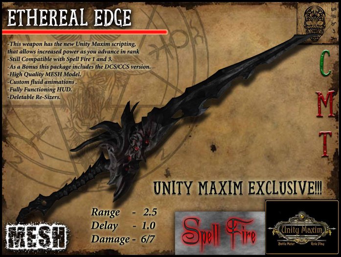 Ethereal Edge (Unity Maxim/Spellfire)