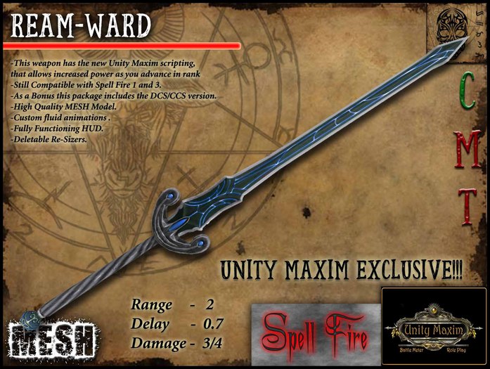 Ream-Ward (Unity Maxim/Spellfire)