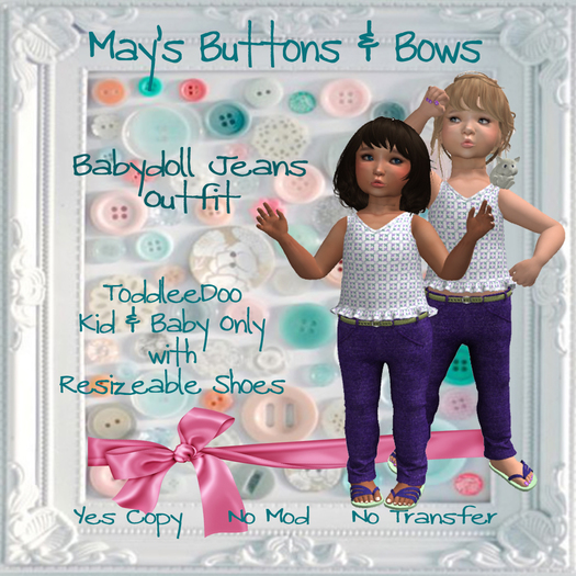 MBB * Babydoll Jeans Outfit (K&B)