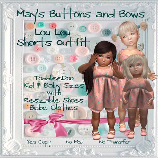 MBB * Lou Lou Shorts Outfit (K,B&Bebe)
