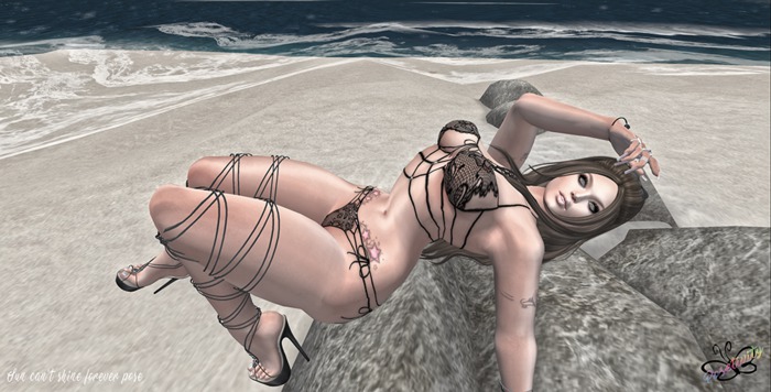 Posetivity Poses{sun cant shine}