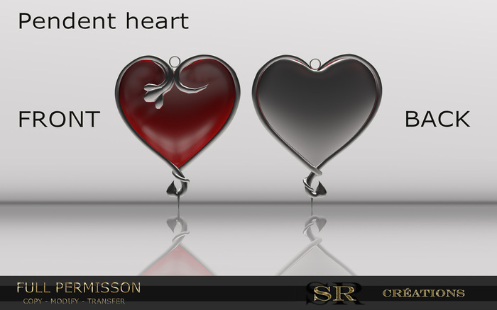 Pendant Heart Full Permission Box