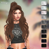/Wasabi Pills/ Allegra Mesh Hair - B&W