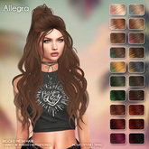 /Wasabi Pills/ Allegra Mesh Hair - Solar Ombre
