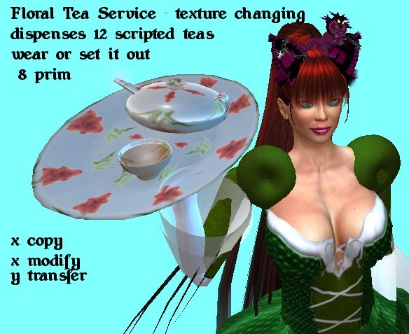 Floral Tea Service 