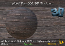 JU Wood Dry 002 3D Textures Full Perm