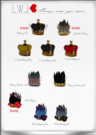 [LWL] Crown (Fairie Queen) RARE