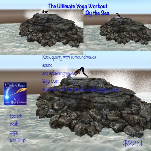 The Ultimate Yoga workout by the sea Crate