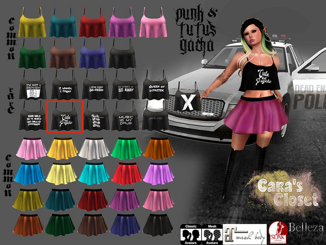 *Cara's* Punk & Tutus - Tank Psycho RARE