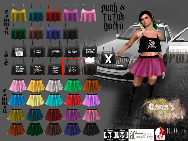 *Cara's* Punk & Tutus - Tank Music RARE