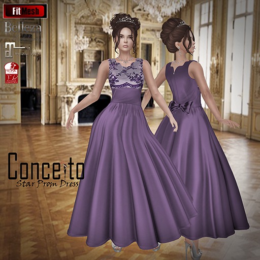 [Conceito] Star Prom Dress Violet