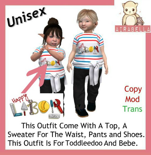 - Airabella - Unisex Happy Ladoir Day