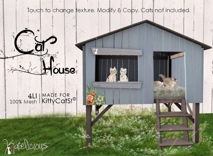 [Katelicious] Cat House Blue